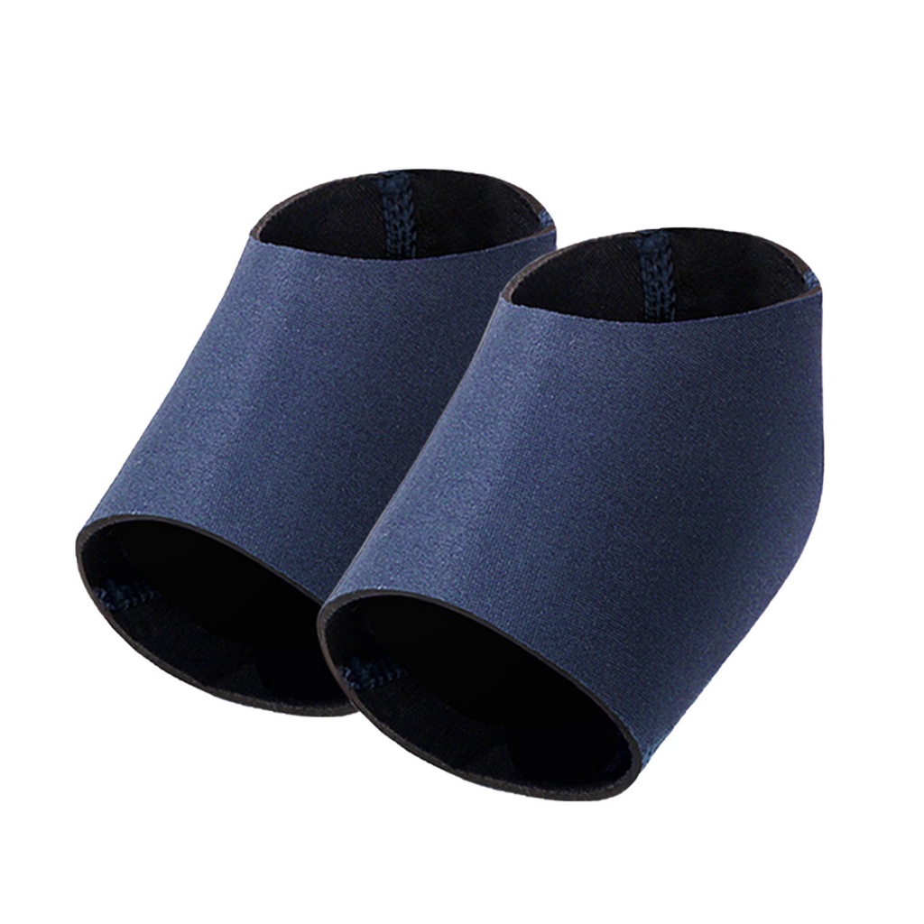 1 Cặp Bọc Gót Chân Mỏng Co Giãn Chống Trượt Chống Mồ Hôi Và Nứt Nẻ unisex