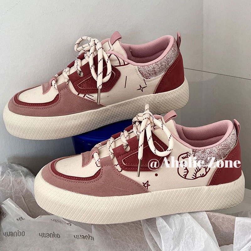 Giày Thể Thao Vải Bạt Thời Trang Hàn Cho Nữ