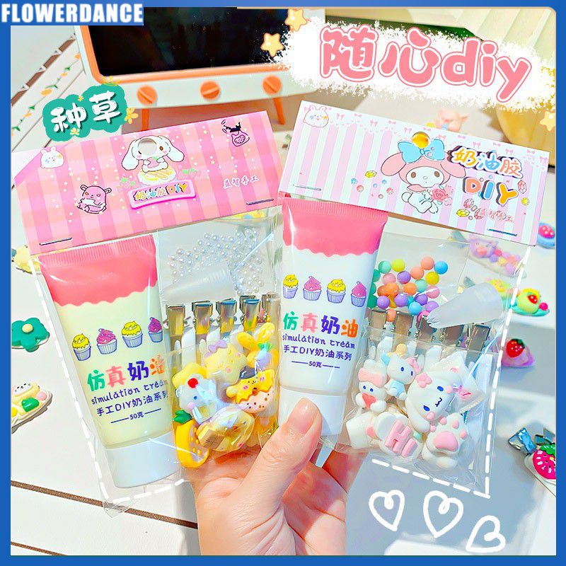 Tự Làm Kem Keo Thủ Công Kem Gel Bộ Làm Kẹp Tóc Quà Tặng Cho Bé Kem Soda Thủ Công Chất Liệu Bộ Đồ Chơi Sáng Tạo Hoa Quà Tặng Sinh Nhật