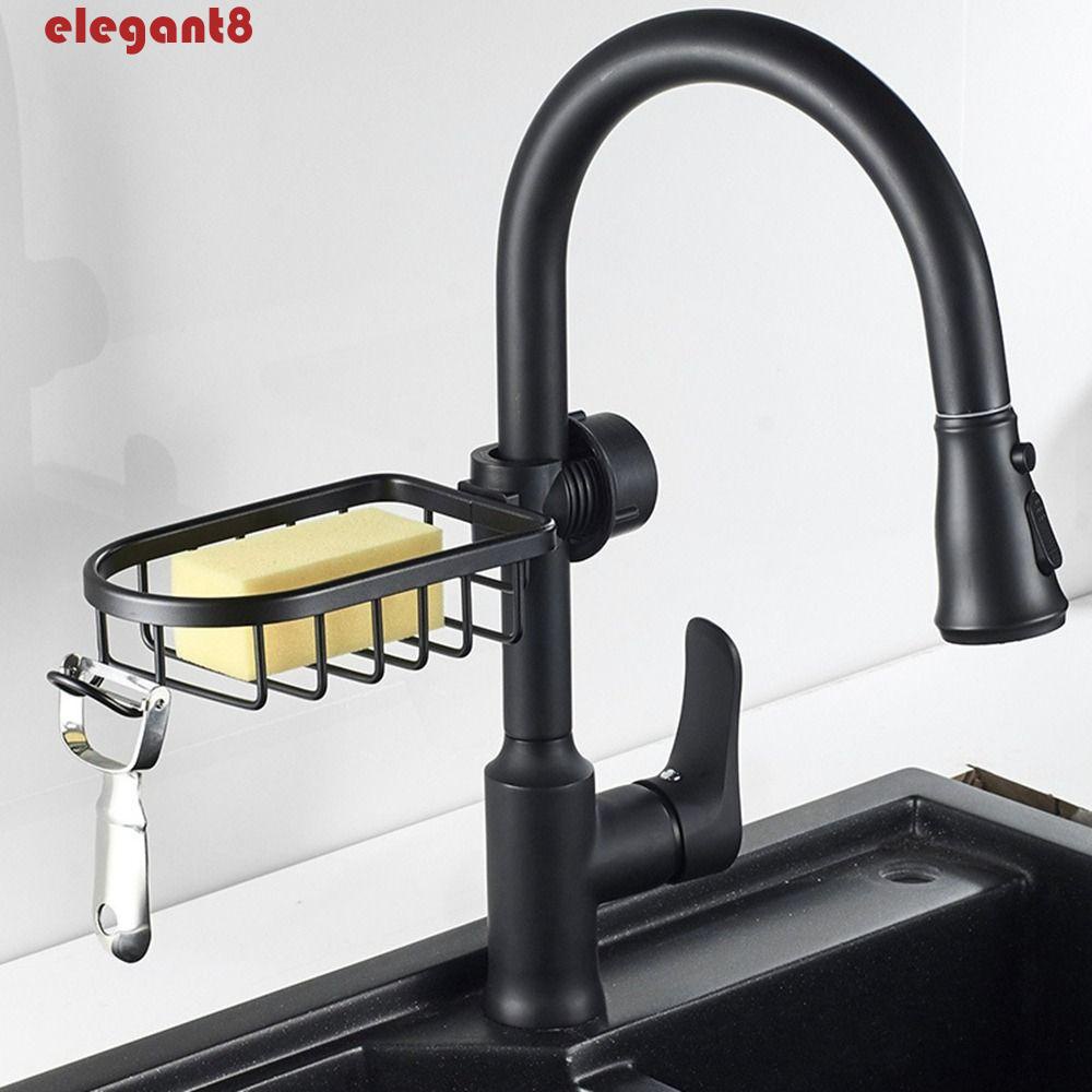 Vòi elegant kệ không gian nhôm đa chức năng nhà bếp bền phụ kiện phòng tắm giá đựng đồ tạp hóa giá để đồ tắm có thể điều chỉnh