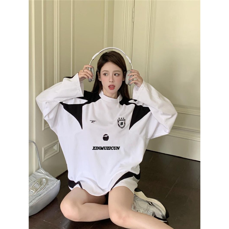 SOERVIMY Áo Khoác Nữ America Vintage Dáng Lửng Ulzzang Style áo hoodie 2023NEW ins Beautiful Stylish Thời trang A28J15N 36Z230909
