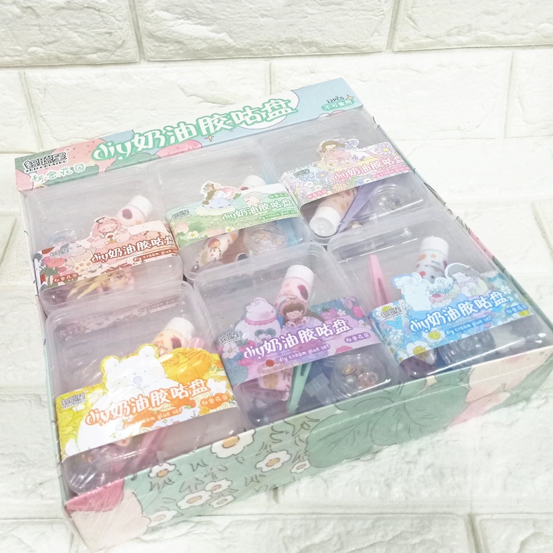 Sáng Tạo Bé Gái Trẻ Em Handmade Kem Keo Goo Thẻ Tự Làm Goo Chuck Bộ Đồ Chơi Thủ Công Chất Liệu-Rosser2