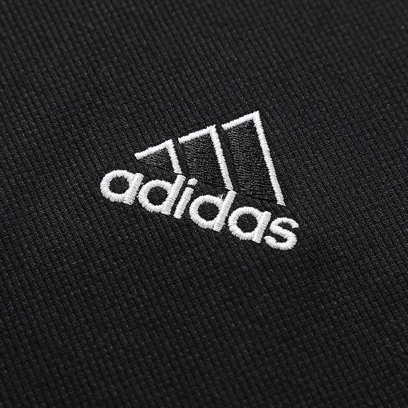 Thêu logo adidas 100% original 360g knit cotton couple jackets quần áo jacket cho nữ áo khoác trơn có zip bomber jacket áo khoác gió có mũ trùm đầu cho nam