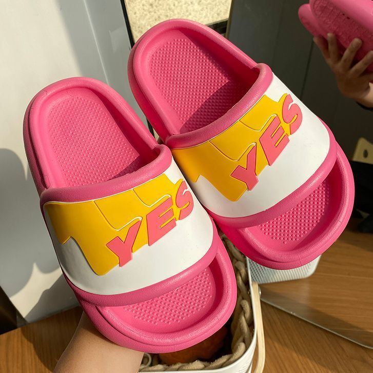 Dép nữ dày-soled dễ thương mùa hè phong cách mới dép đi trong nhà nữ b