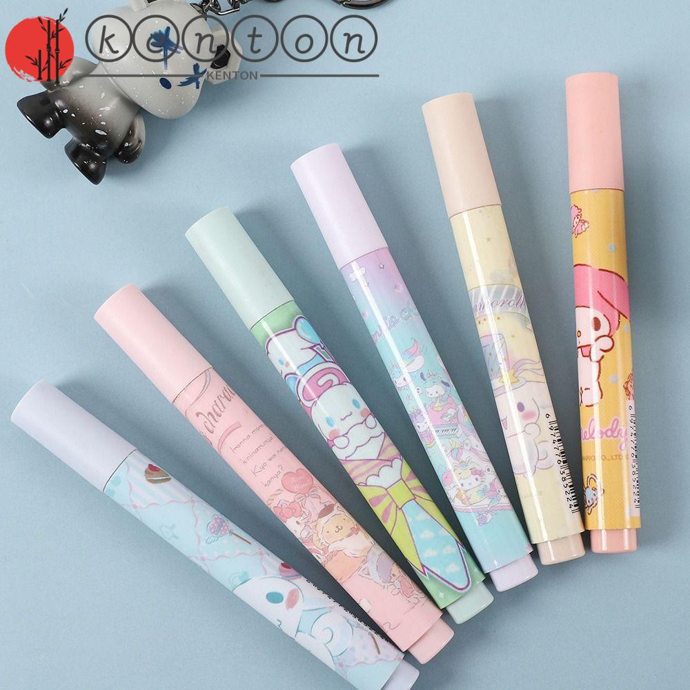Kenton highlighter pen set phim hoạt hình nhật ký tự làm album học sinh văn phòng phẩm đồ dùng học tập cinnamoroll keypoints marker pen
