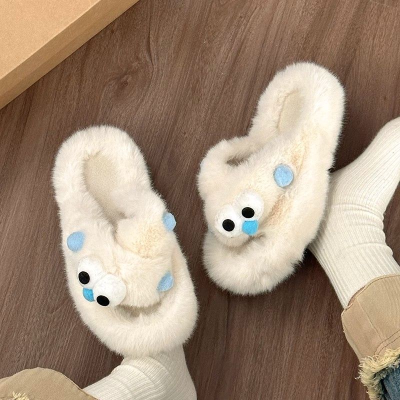 HHH Dép Lông Đế Dày 2023NEW mùa hè dép quai hậu Xinh Xắn 081601