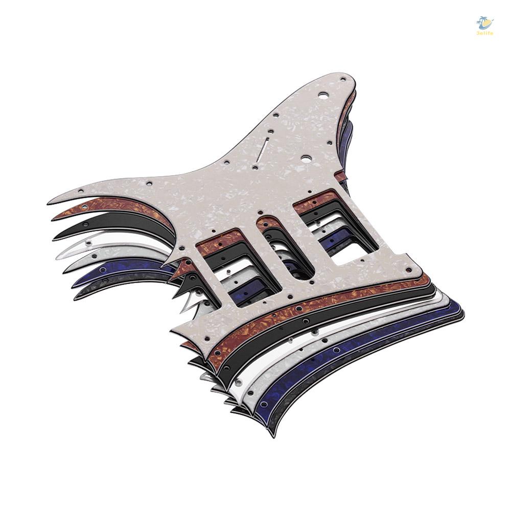 3elife hsh electric guitar pickguard pvc pick guard scratch cho ibanez g250 guitar replacement black pearl 3 ply