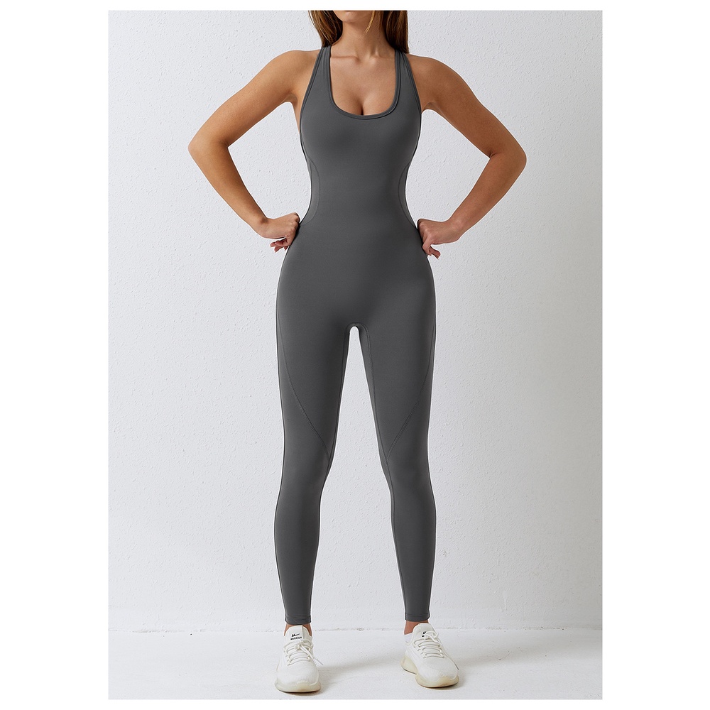 Bộ Áo Liền Quần 23ss Một Mảnh Tập Yoga / Nhảy Múa / Gym / Múa Lưng Đẹp Cho Nữ