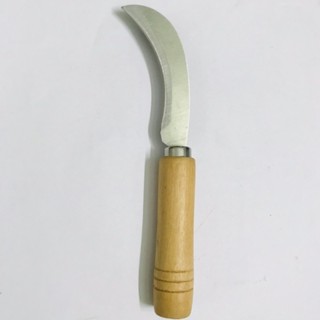 Dao cắt chuối, dao gọt thơm, dụng cụ gọt hoa quả trái cây, bổ cau lưỡi cong, dao ra nải chuối đa năng GD706-Gotmia