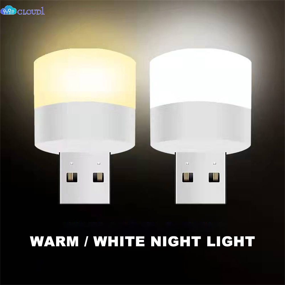 Đèn Máy Tính Di Động Sạc Điện Phích Cắm Usb Bóng Đèn Led Sách Nhỏ Đèn Bảo Vệ Mắt Hình Tròn Cloud1