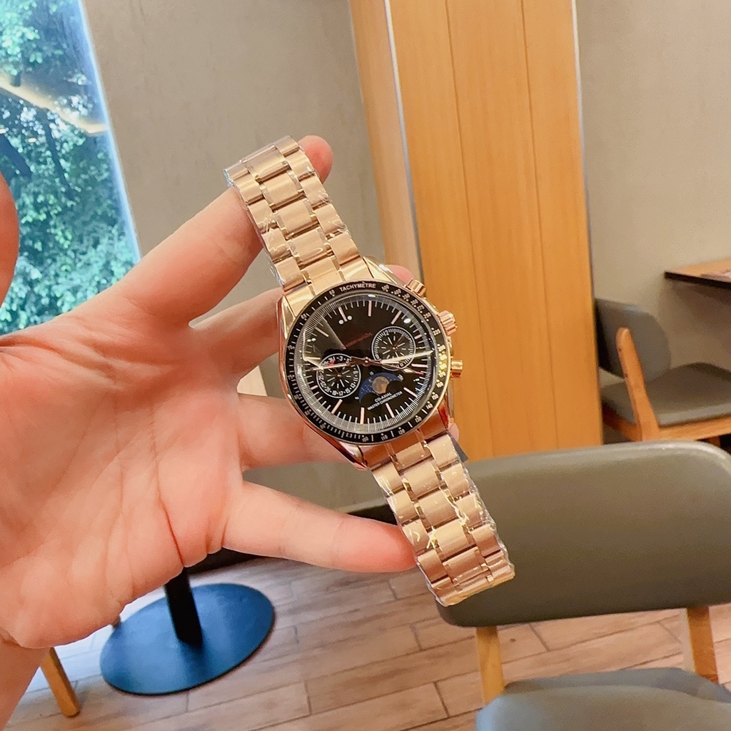 Đồng Hồ Quartz Chronograph 40mm Cho Nam