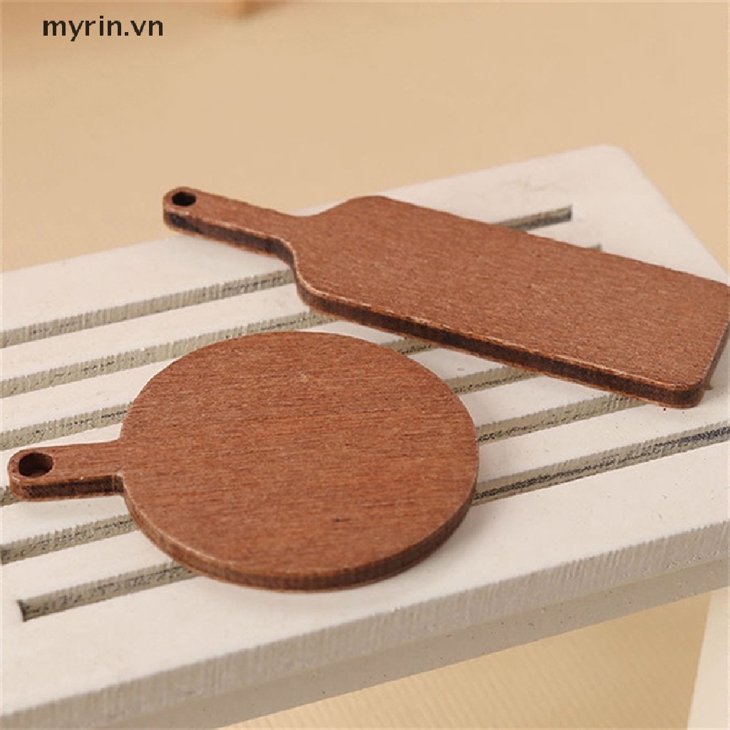 Set 5 Thớt Cắt Bánh Mì / Món Tráng Miệng Trang Trí Nhà Búp Bê 1: 12