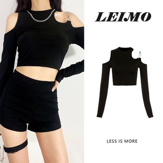 Áo Thun Nữ Ngắn Tay Khoét Lỗ Thời Trang