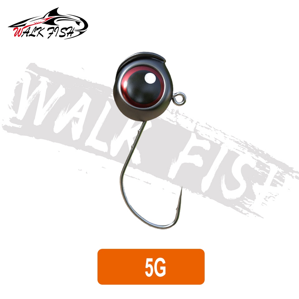 Set 10/ 20 lưỡi câu 3D WALK FISH 2.5g/ 3.5g/ 5g chuyên dụng