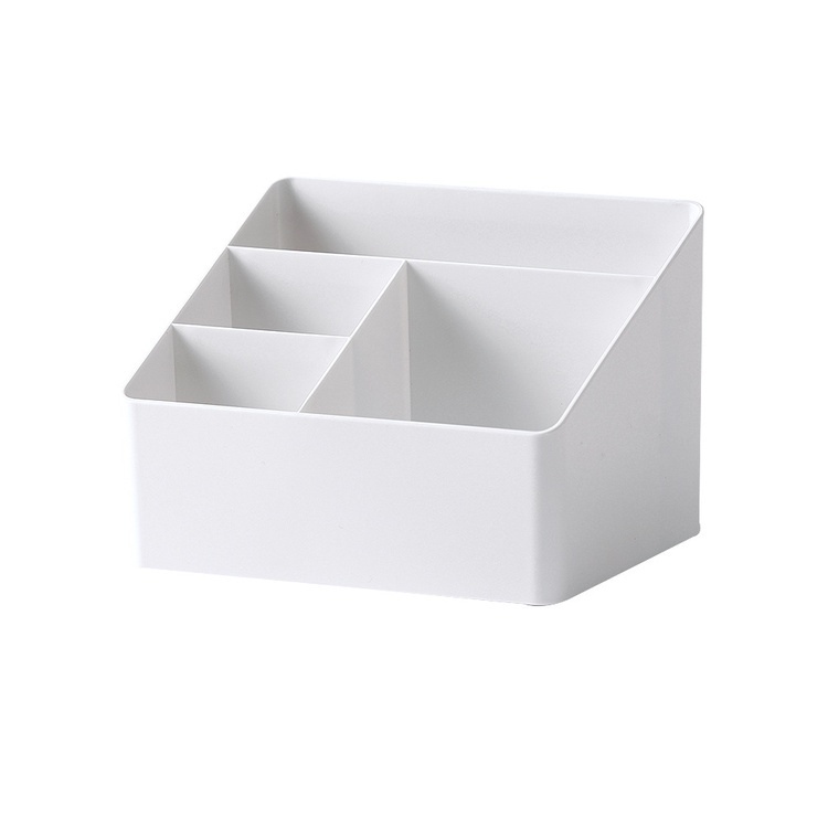 Khay để đồ dùng nhỏ chia ngăn đựng mỹ phẩm văn phòng hộp nhựa đa chức năng để thiết bị điều khiển từ xa babo