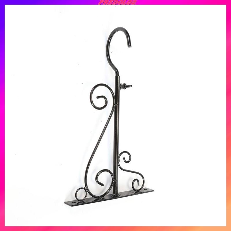 Bộ 2 Giá Treo Chậu Cây 10-16inch Bằng Sắt Có Thể Điều Chỉnh Dành Cho Chim Cảnh