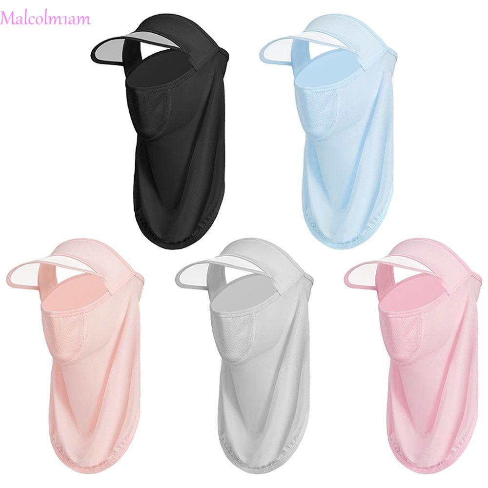Mũ Kèm Mặt Nạ Chống Gió Malcom1Ud Uv Bảo Vệ Toàn Diện Tiện Dụng Khi Đi Leo Núi / Chạy Xe