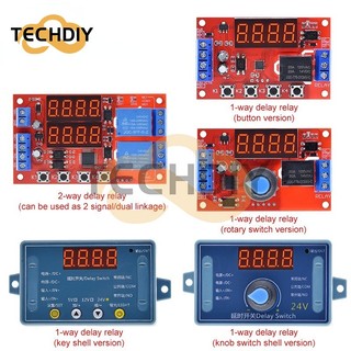 Mô đun rơ le hẹn giờ dc 5v 12v 24v 10a 32 chế độ