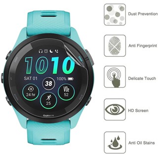 Set 3 Miếng Dán Màn Hình TPU Hydrogel Trong Suốt Chống Trầy Cho Garmin Forerunner 965 265 265S