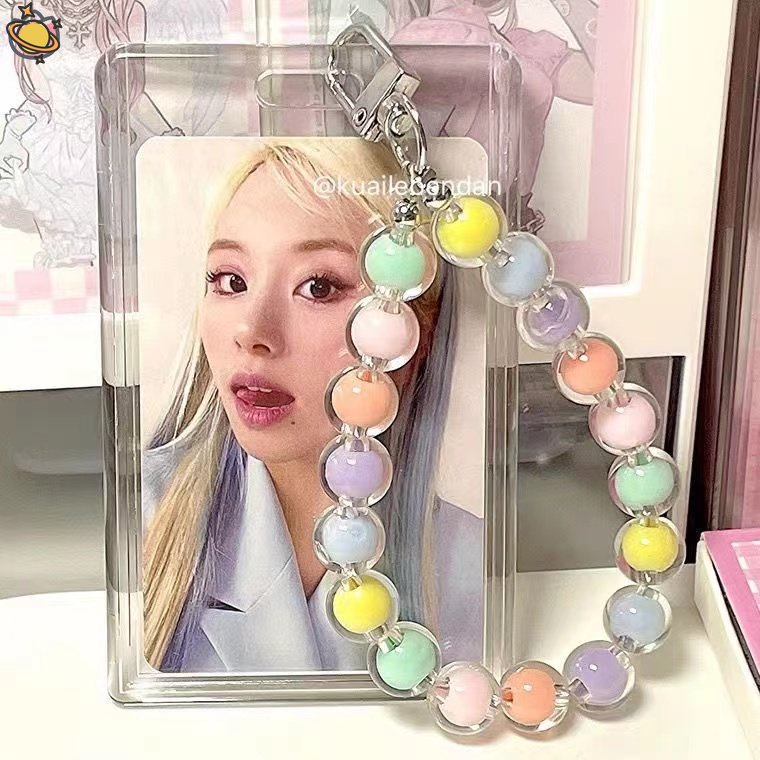 Step Kpop Móc Khóa Acrylic Trong Suốt Với Dây Treo Pha Lê Dễ Thương Sưu Tầm OUYOU
