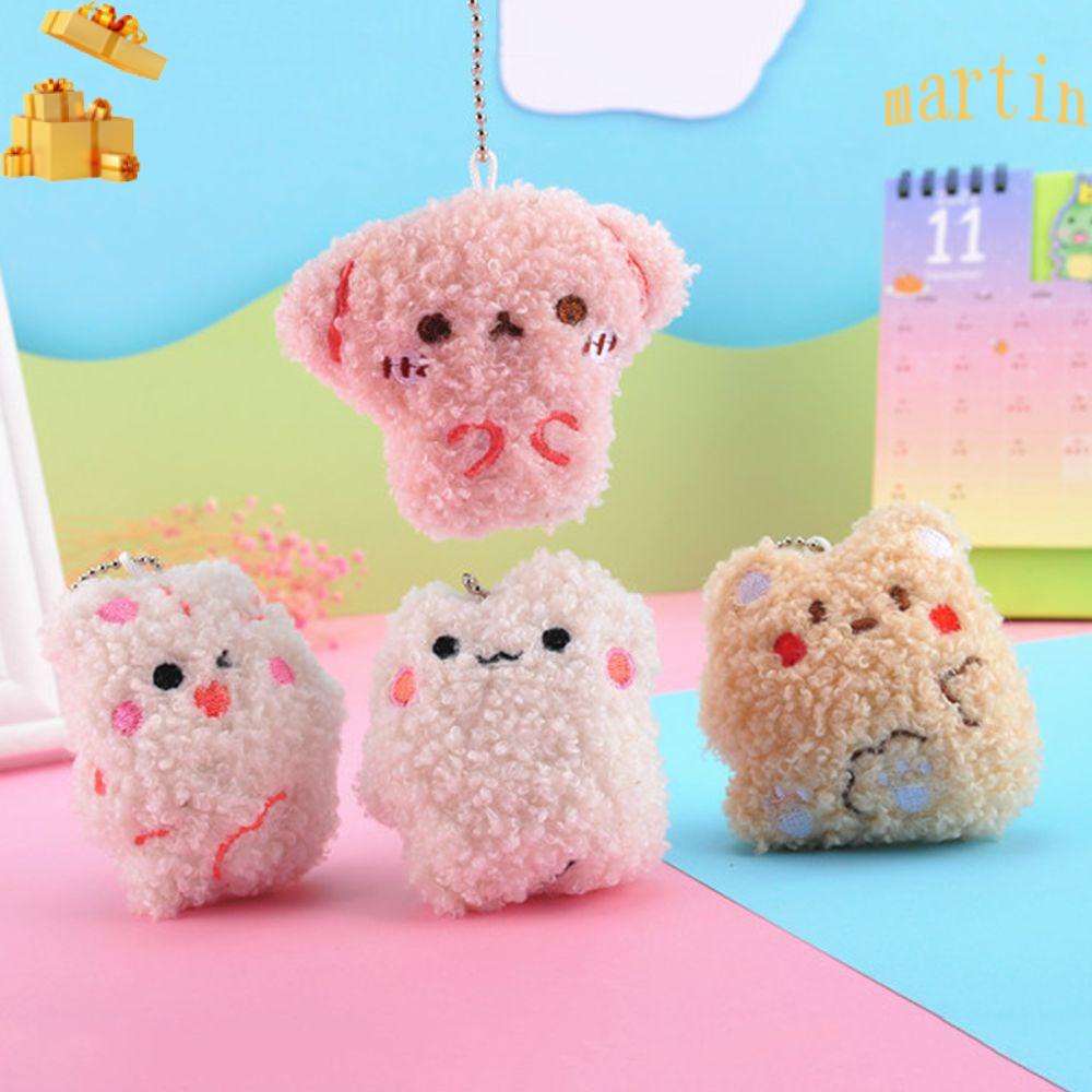 Móc khóa hình gấu Teddy nhồi bông dễ thương 1#