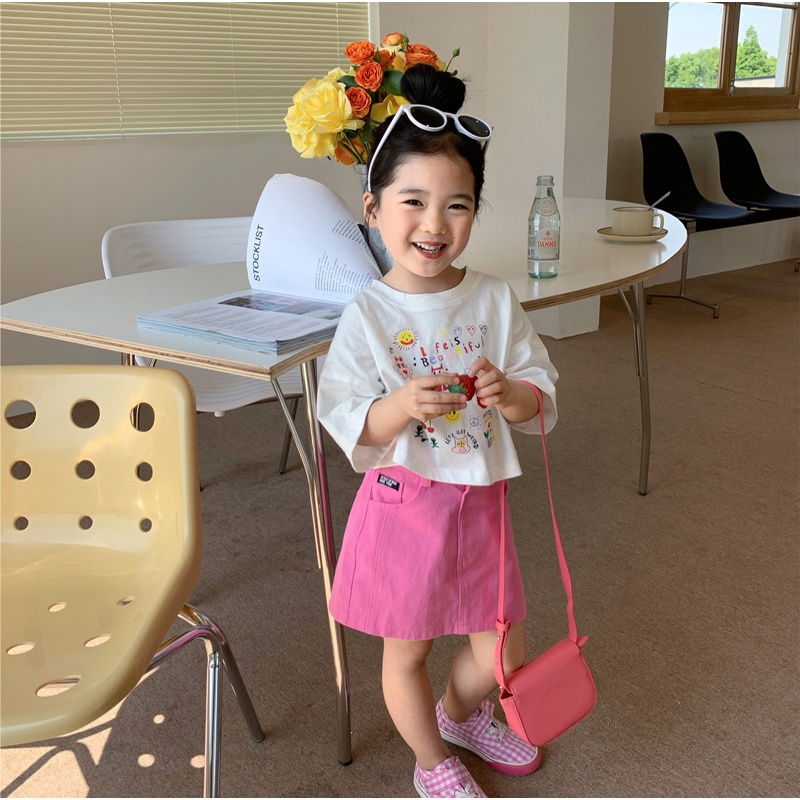 Váy Cotton Thời Trang Mùa Hè Phiên Bản Hàn Quốc Cho Mẹ Và Bé