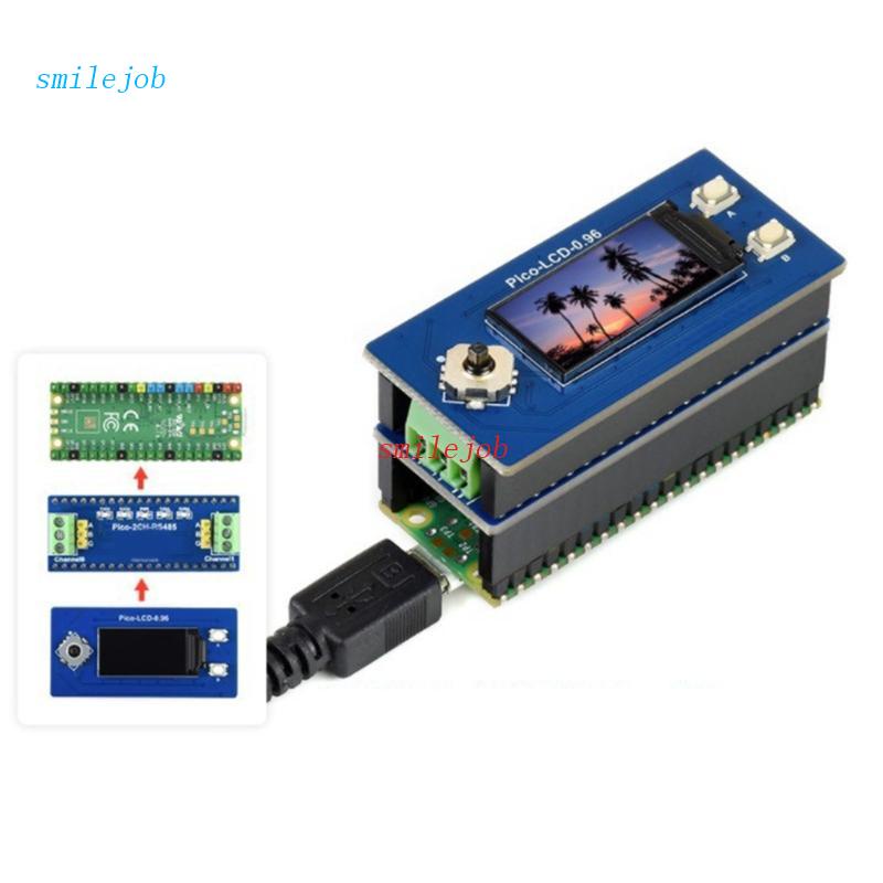 Mô Đun RS485 2 Kênh Chuyên Dụng Cho Bảng Mạch RPI Raspberry Pi PICO RP2040 UART to RS485