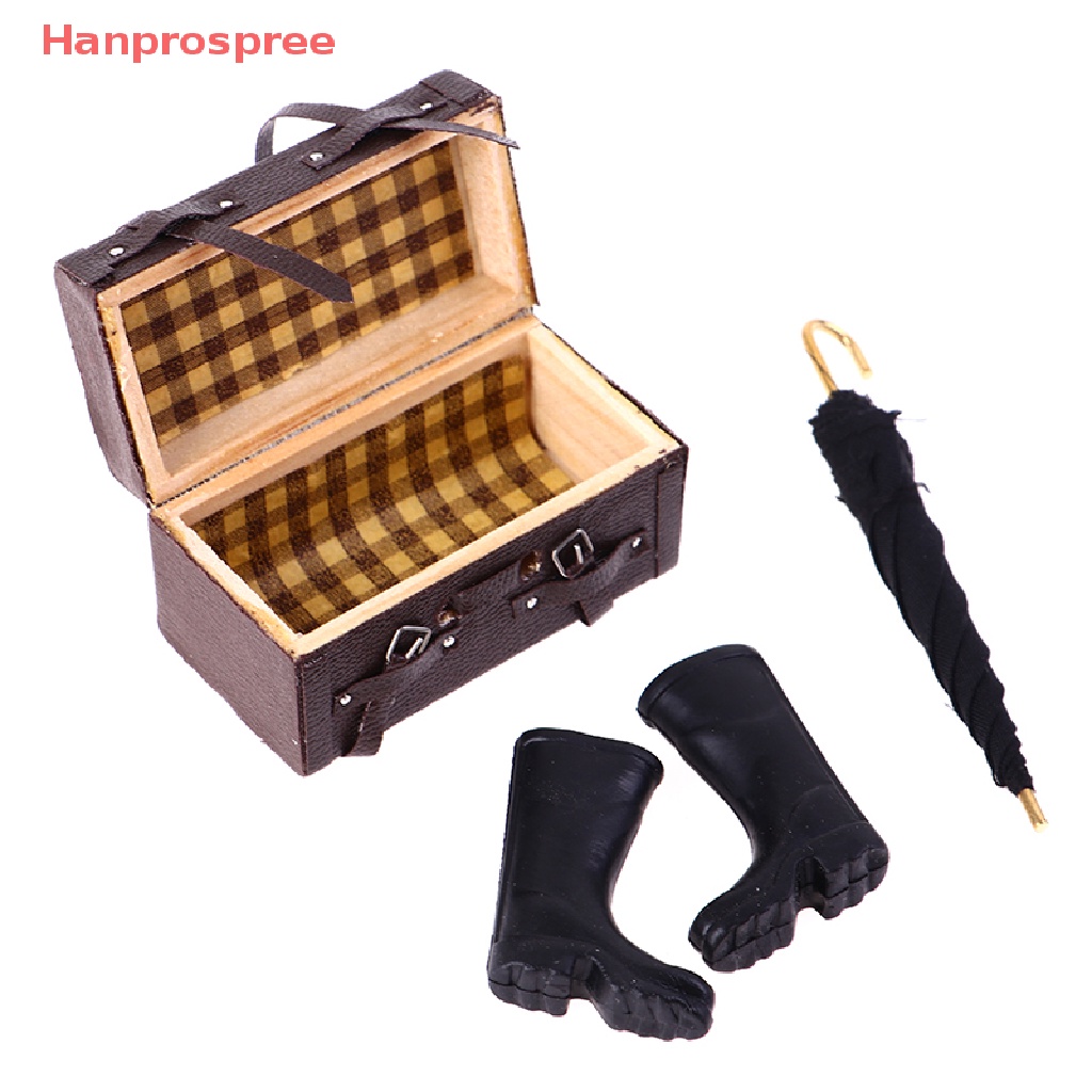 Vali Da Đựng Đồ Đi Mưa Tỉ Lệ 1: 12 Trang Trí Nhà Búp Bê