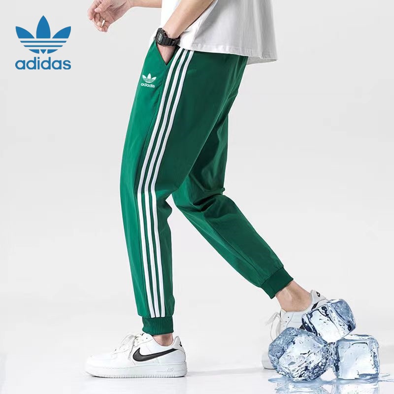 Quần Jogger Adidas Chất Lụa Lạnh Cao Cấp Cho Cặp Đôi