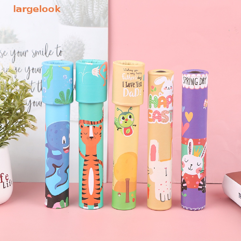 1 Kính Vạn Hoa Đồ Chơi Họa Tiết Hoạt Hình Nhiều Mẫu Mã Giáo Dục Cho Bé