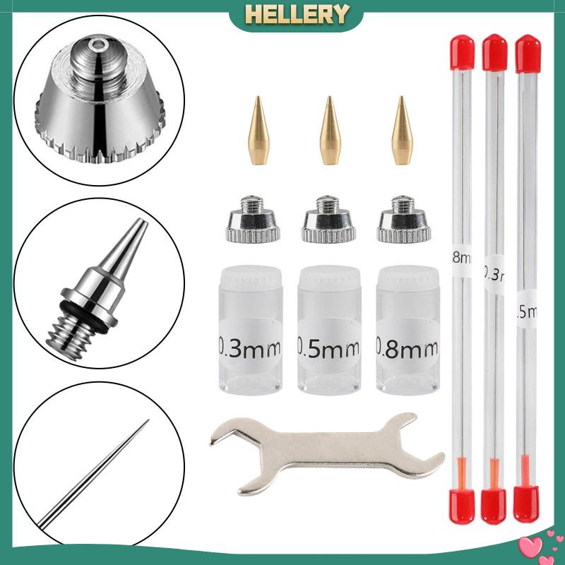 Bộ 11 Dụng Cụ Vệ Sinh Thay Thế Cho Máy Phun Sơn