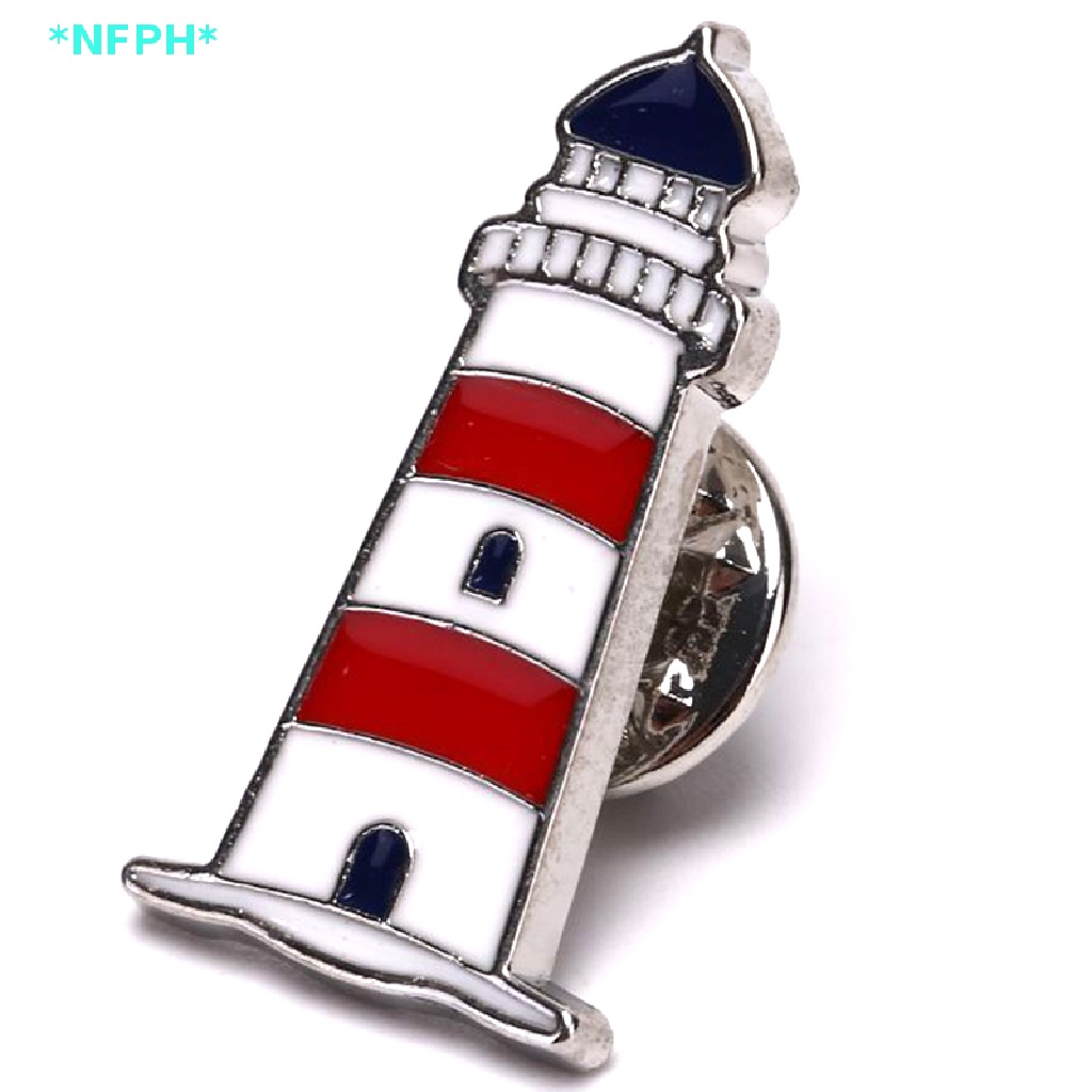 Nfph &gt; Ghim Cài Áo Hình Thuyền Buồm Cá Thủy Thủ Mặt Trăng Tráng Men Thời Trang Mới