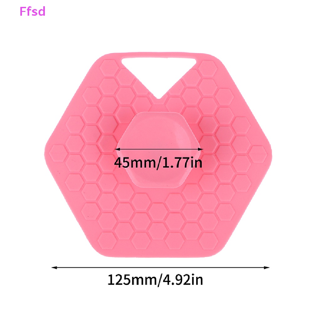 {Ffsd} Bàn Chải Tắm Silicone Tẩy Tế Bào Chết Mát Xa Làm Sạch Da