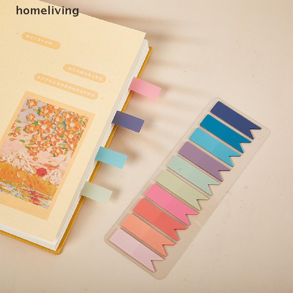 1 Bộ Giấy Ghi Chú Tự Dính Nhiều Màu Sắc Dùng Trong Trường Học / Văn Phòng