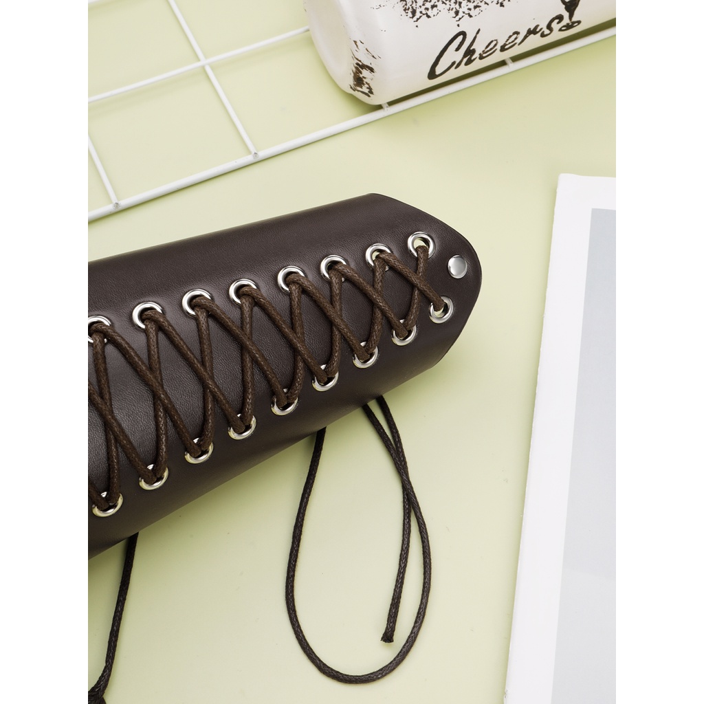 Băng Da Đeo Cánh Tay Phong Cách Punk Rock Bảo Vệ Khi Chơi Thể Thao Sân Khấu