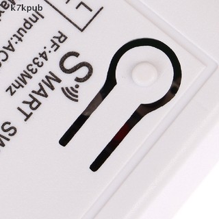 [K7] 433 Mhz RF Smart Switch Wireless RF Receiver Timer Relay Phone Remote Control VN