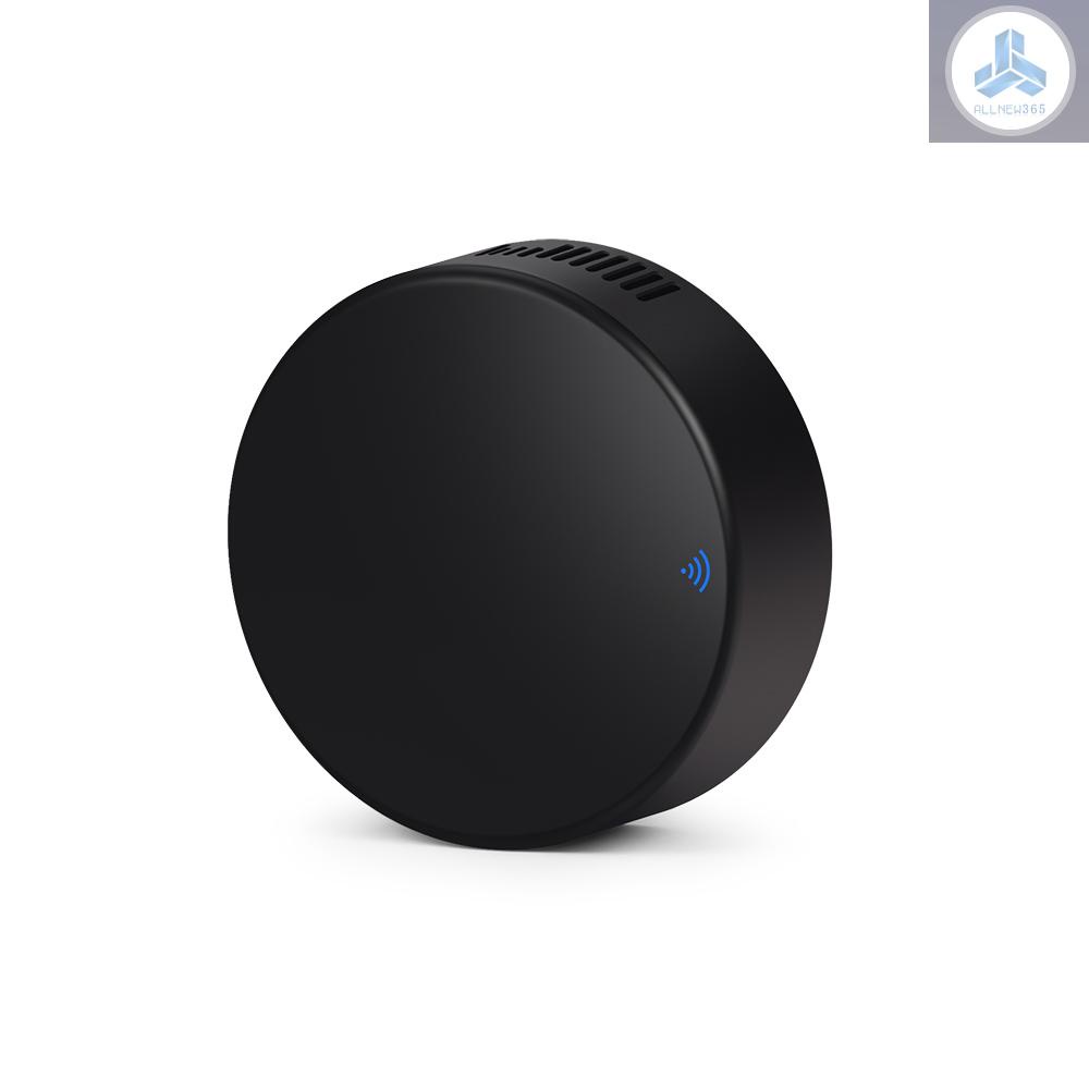 Tuya WiFi IR Universal Remote Controller with Temperature & Humidity Sensor All-in-One Wireless Infrared Controller Compatible with Alexa Google Home Voice Control
