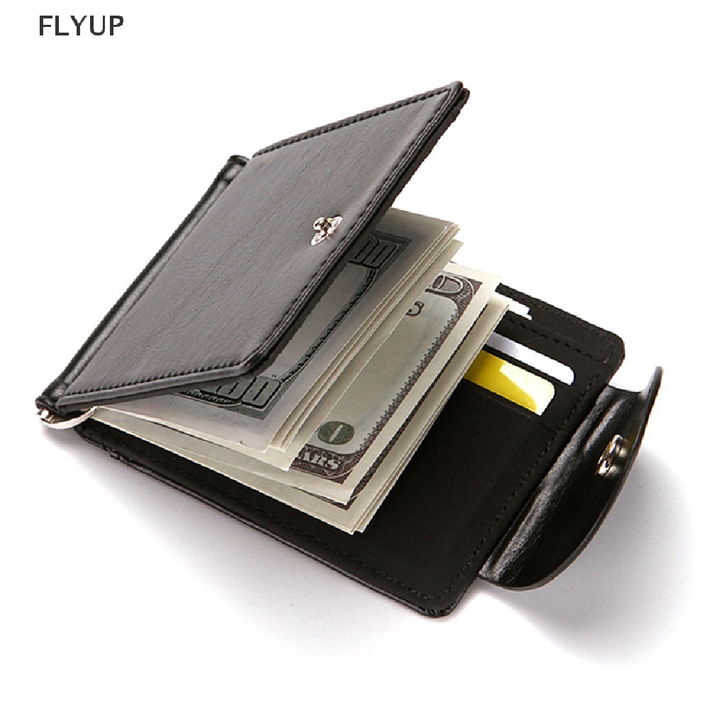 Ví Da Mini Siêu Mỏng Có Kẹp Tiền / Danh Thiếp Cho Nam