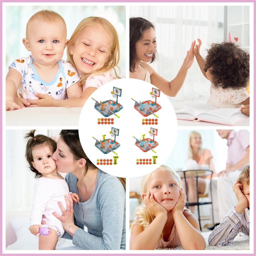 Bộ Đồ Chơi Bóng Rổ Bằng Ngón Tay Cho Trẻ Em