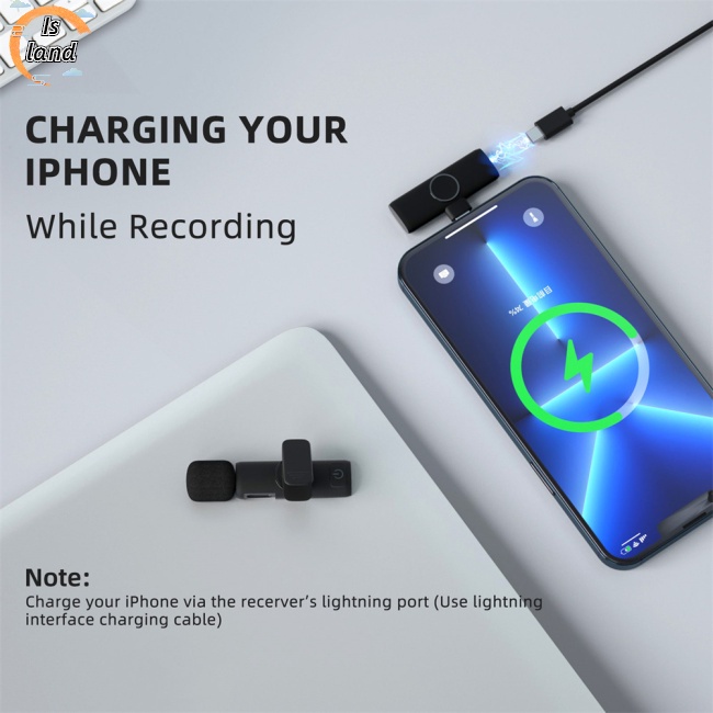 Micro Không Dây K11 2.4GHz Cổng Sạc Type C Chống Ồn Dùng Để Phát Trực Tiếp