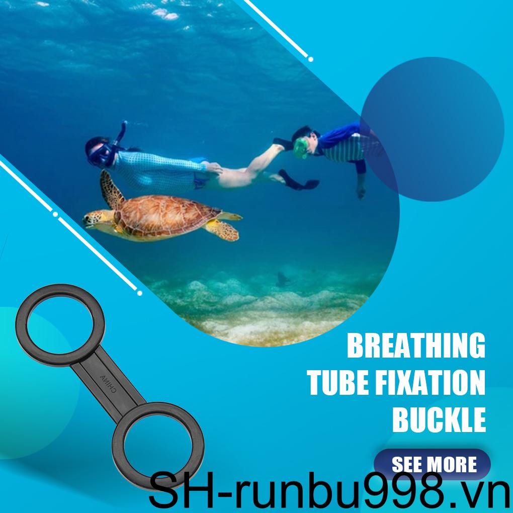 Kẹp Silicon Giữ Ống Thở Co Giãn Tháo Lắp Nhanh Tiện Lợi Dành Cho Lặn Biển