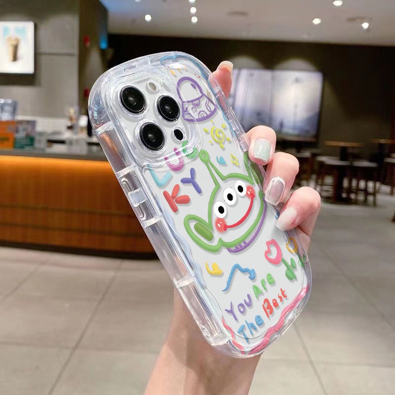 ✅Ốp Điện Thoại Dẻo Trong Suốt Họa Tiết Phong Cách Graffiti Chống Sốc Cho Iphone 8p 13 Three Eyes xs / 127xriPhone14 promax / 11 VLK1