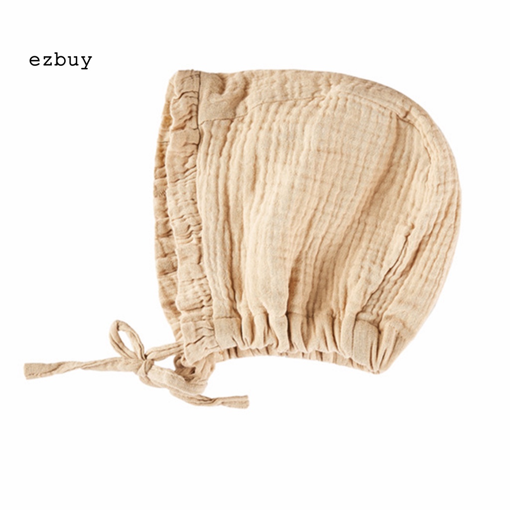 Mũ Beanie Màu Trơn Thân Thiện Với Da Mùa Hè Cho Bé