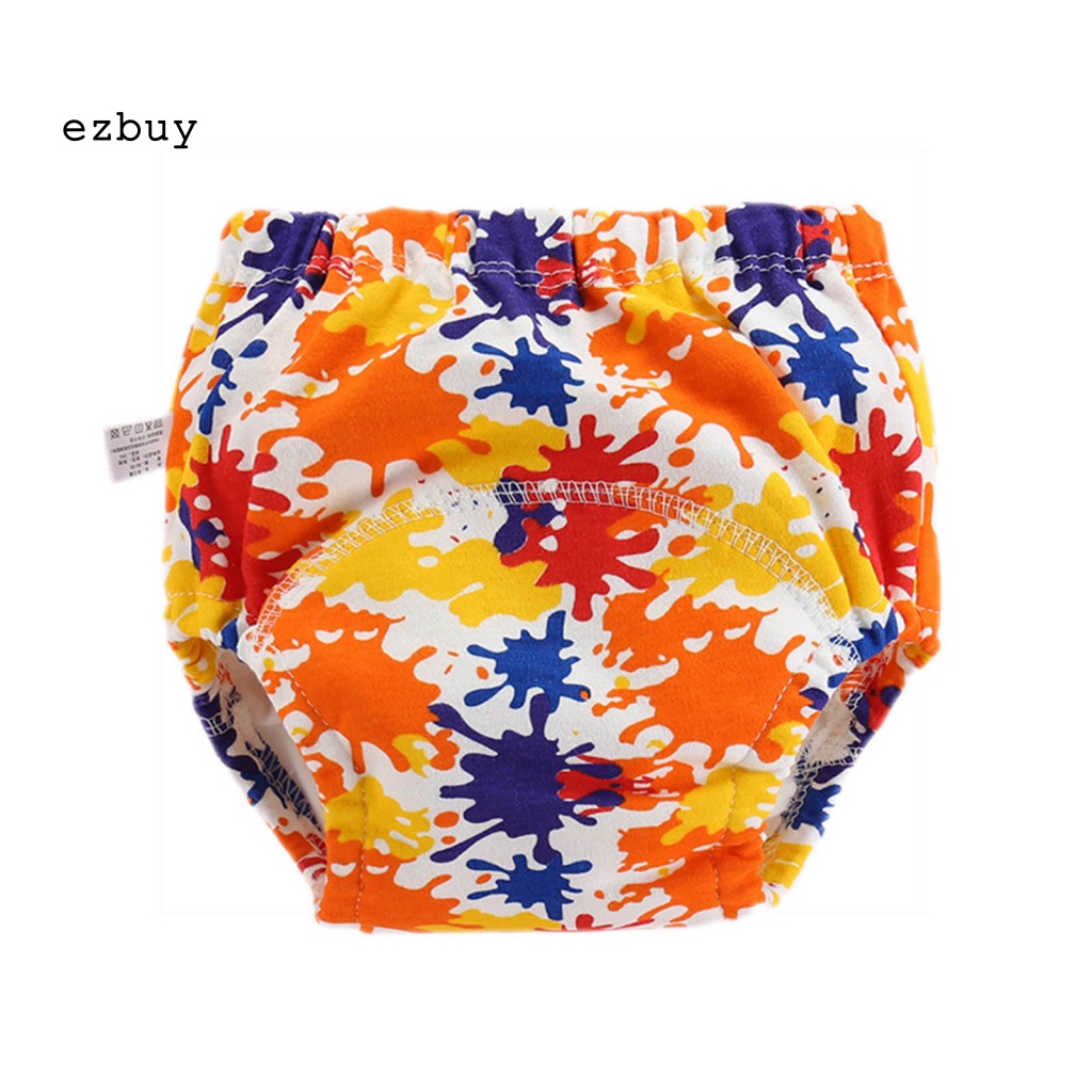 Tã Lót Cotton Thấm Hút Nước Xoay 360 Độ In Họa Tiết Hoạt Hình Chống Thấm Nước Tiện Dụng Cho Bé Sơ Sinh