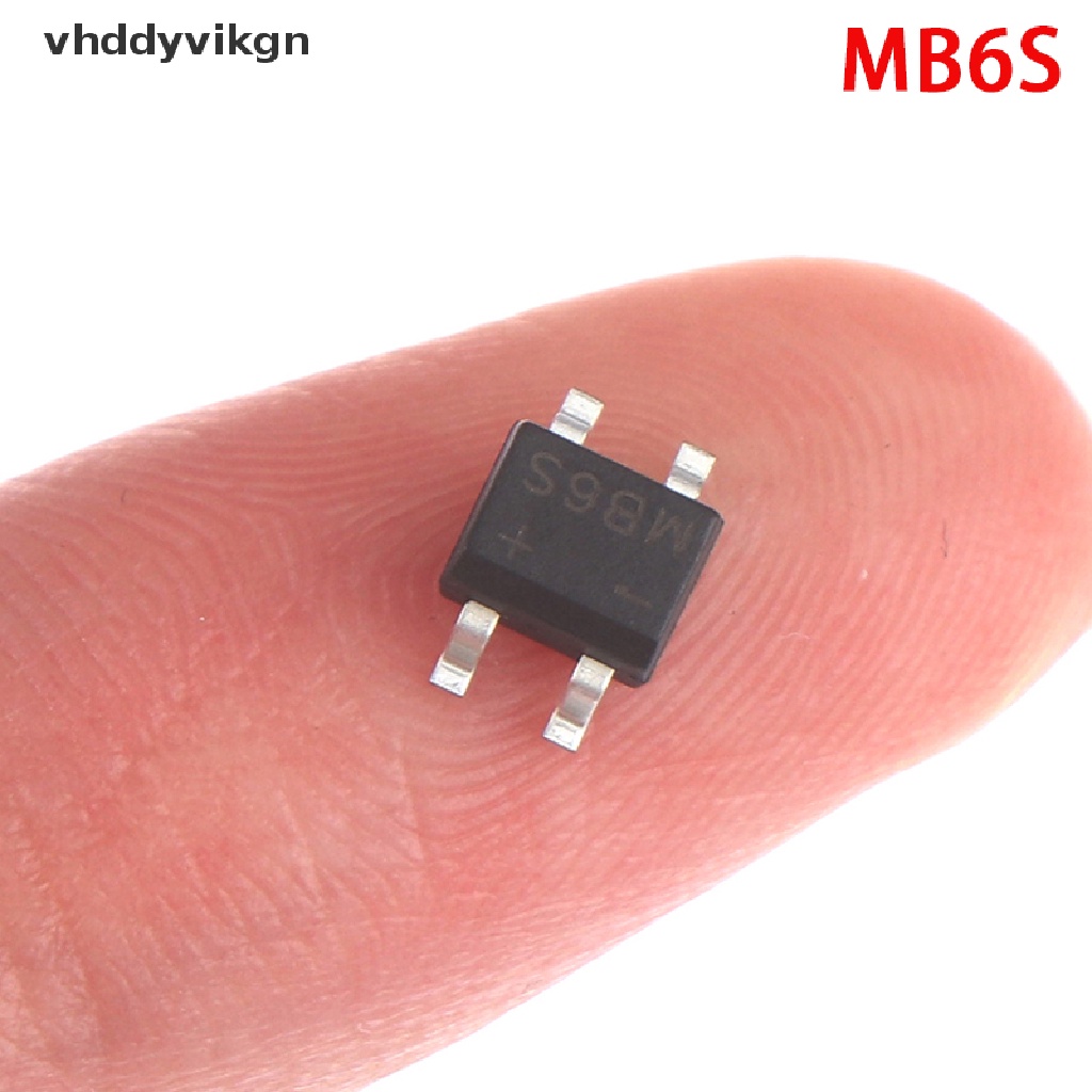 Set 50 Cầu Chỉnh Lưu MB6S 600V 0.5A SOP-4 Chuyên Dụng