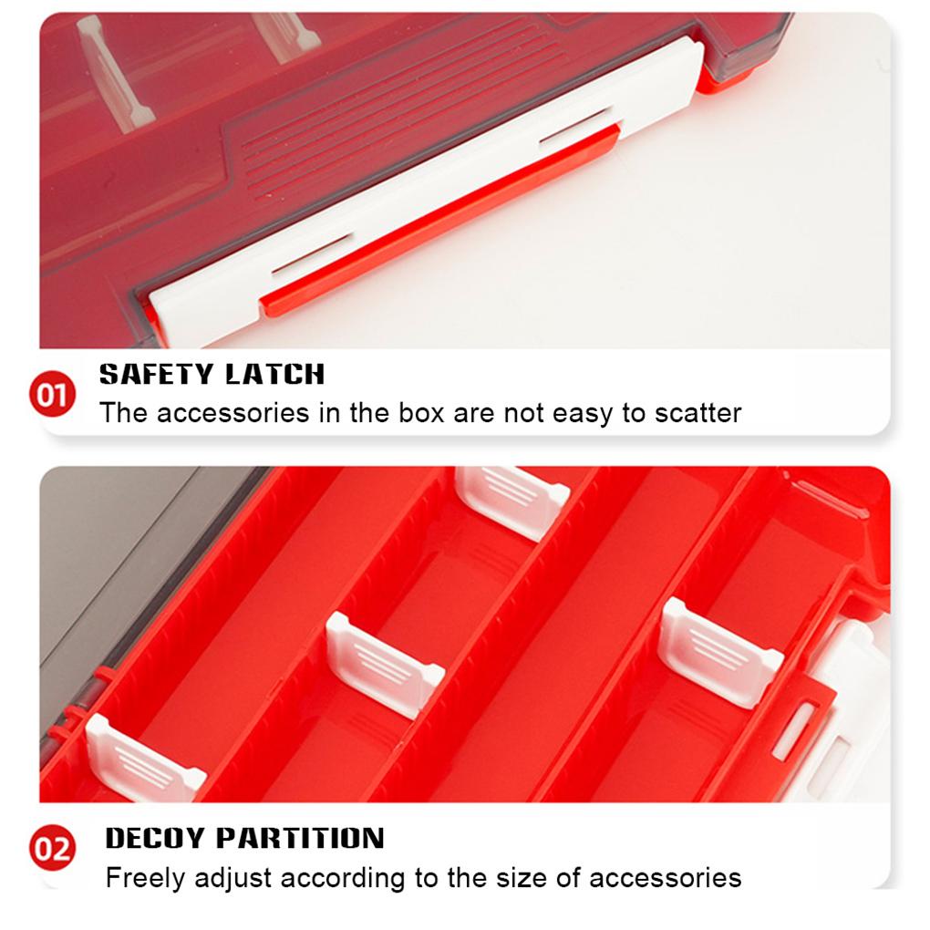 Hộp Đựng Mồi Câu Cá Sức Chứa Lớn Tiện Dụng