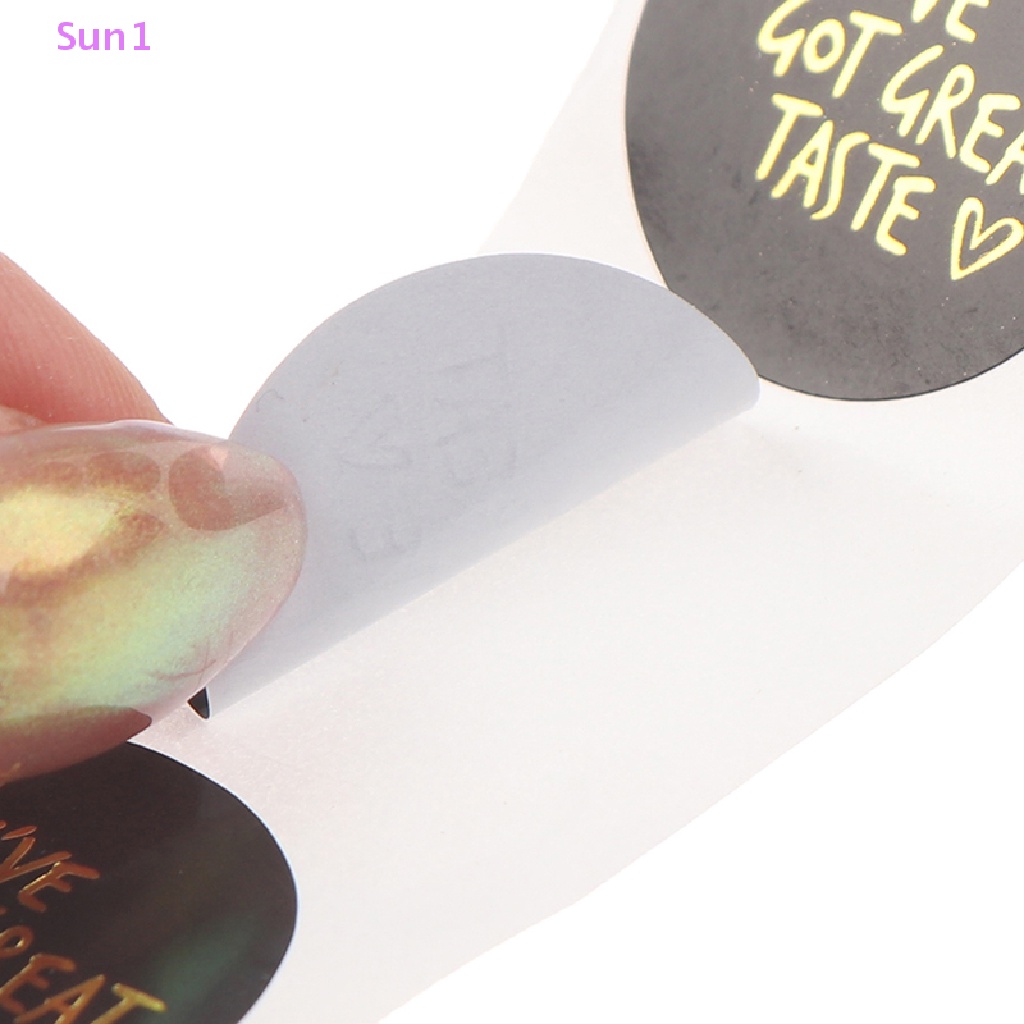 Sun1 > 500 Miếng Dán Họa Tiết Thank You Dễ Thương Trang Trí Sổ Tay / Quà Tặng