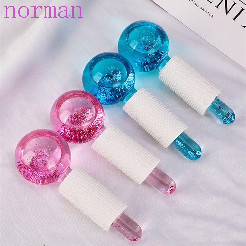 Băng Làm Mát Khuôn Mặt NORMAN Sóng Nước|Cây Lăn Mát Xa Mắt Chống Nếp Nhăn Tiện Dụng
