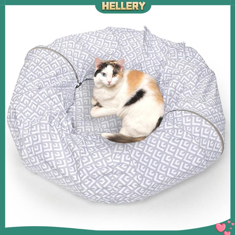 Đường Hầm Đồ Chơi Với Bóng Treo Vui Nhộn Cho Mèo Cưng