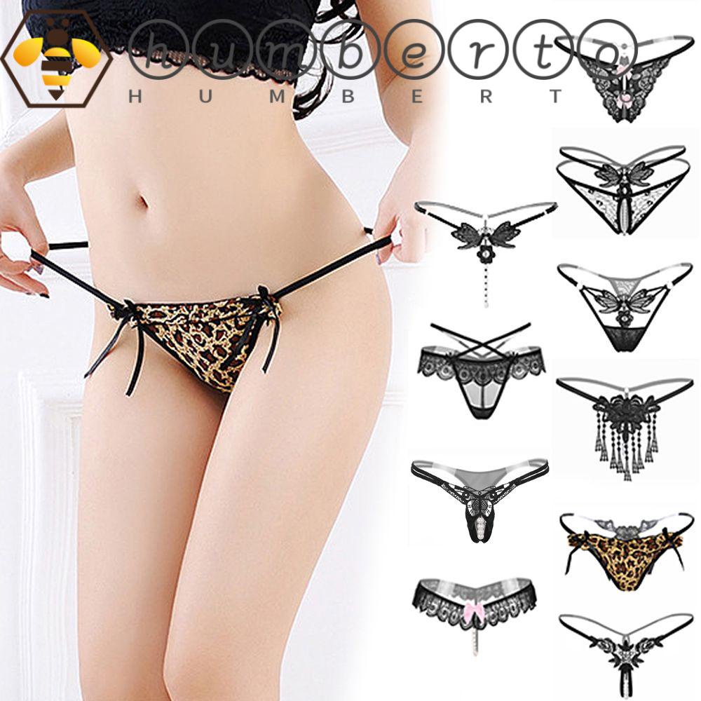 Quần Lót Lọt Khe Chữ T Hở Lưng Thêu Họa Tiết Gợi Cảm 11 Kiểu Cho Bạn Gái